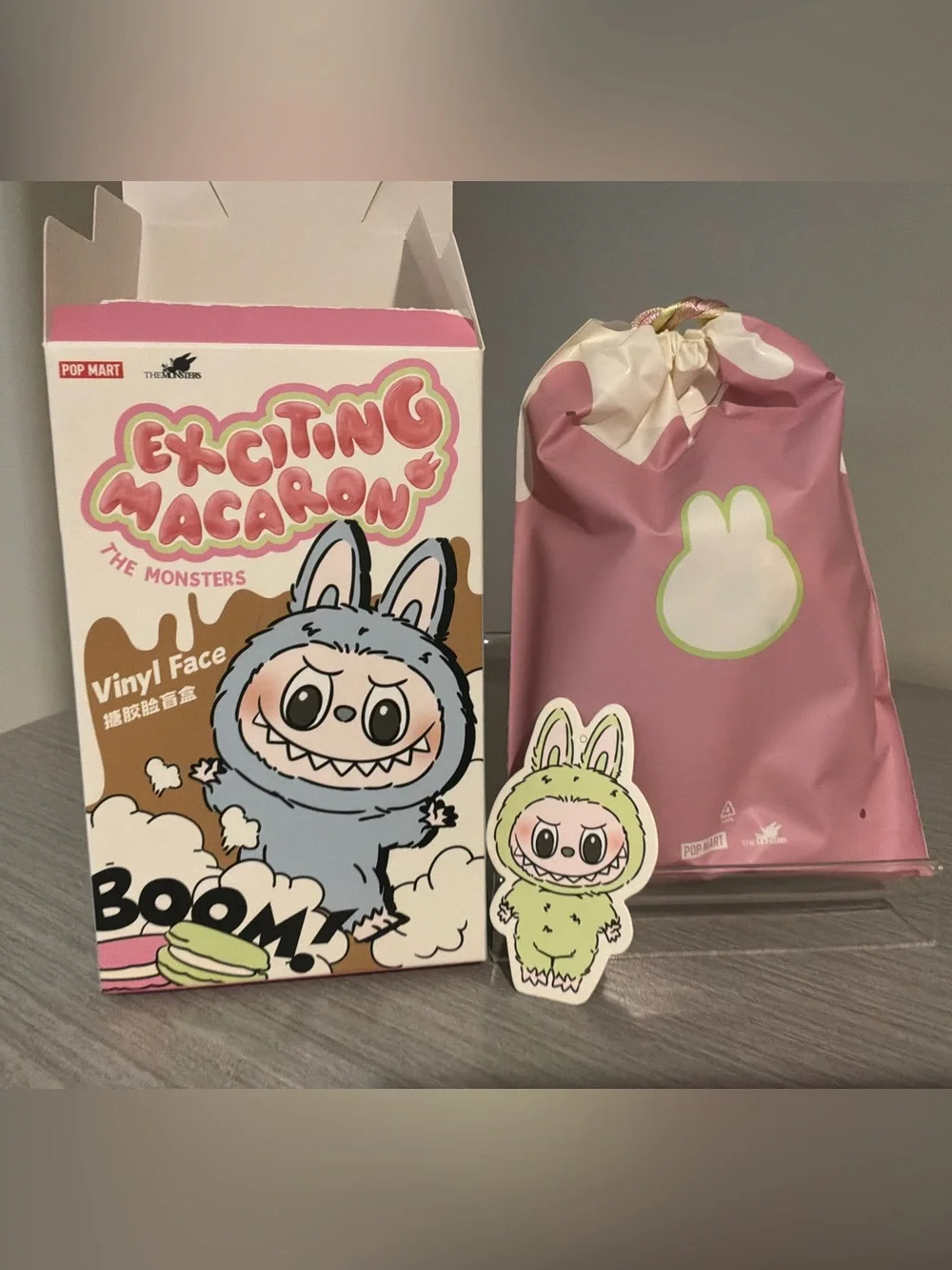 Pop Mart Labubu Exciting Macaron - Confirmed Green Grape
